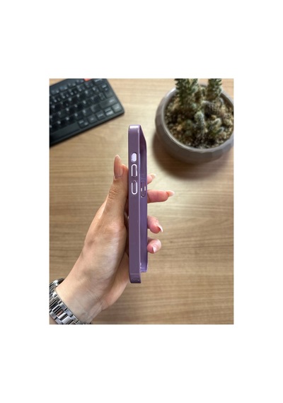 İphone 11 Stylus Silikon Kılıf Krem