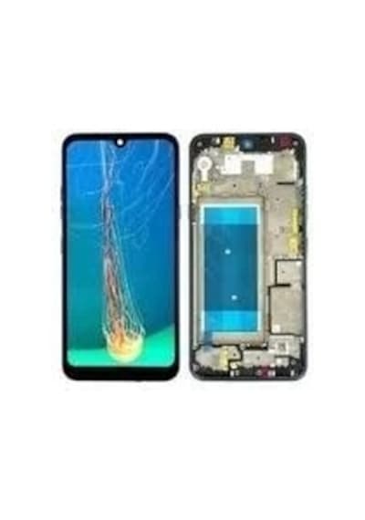 LG Uyumlu Q60 Lcd Ekran Dokunmatik Çıtalı