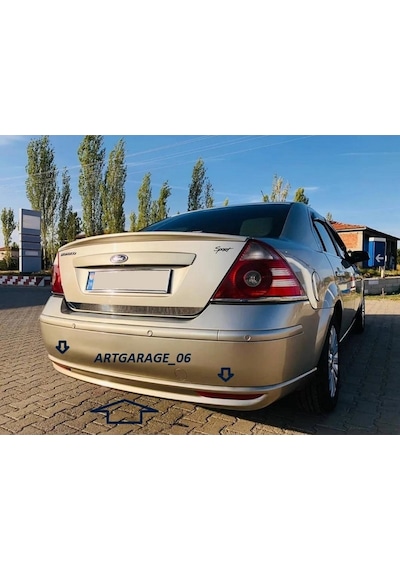 Ford Mondeo 2000-2007 Model Reflektörsüz Arka Tampon Altı-fiberglass-boyasız