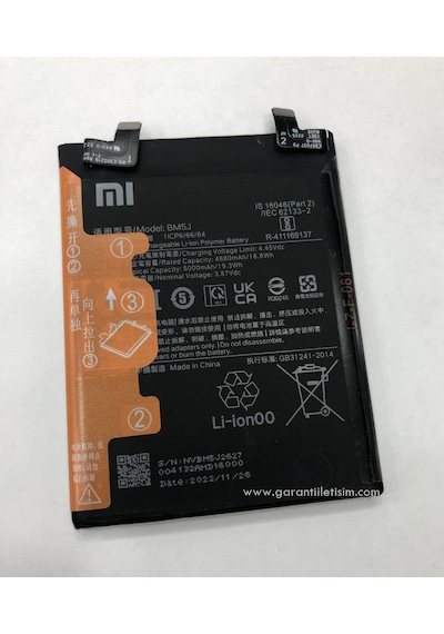 Xiaomi 12T Batarya (5000 mAh)