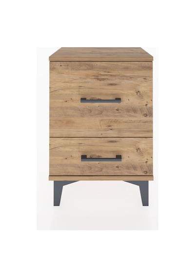 Arges Komodin 2 Çekmeceli 44x30x64 Çam-çam Atlas Çam