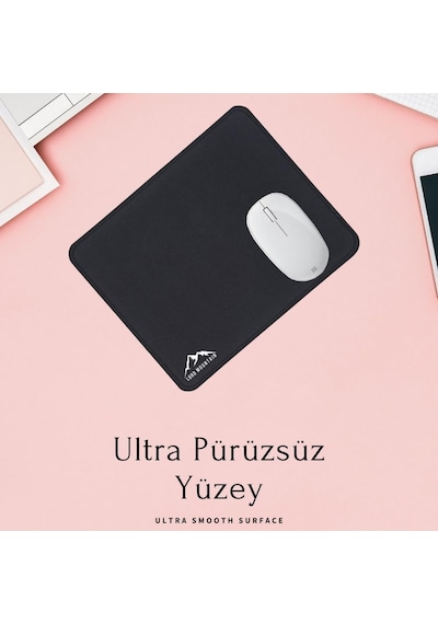 Oyuncu Gamer Mouse Pad,fare Altlığı Kenar Dikişli Masa Pedi,kaymaz Taban,ofis Tipi 35x28 Cm Med