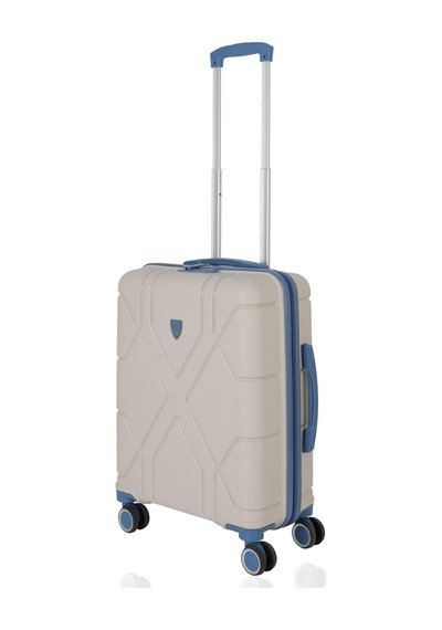Mçs V375 Piramit Y.üretim Pp Valiz Kemik/sky Blue