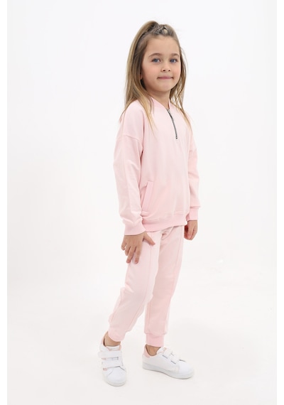 Toontoy Kids Toontoy Kız Çocuk Eşofman Takım Pudra
