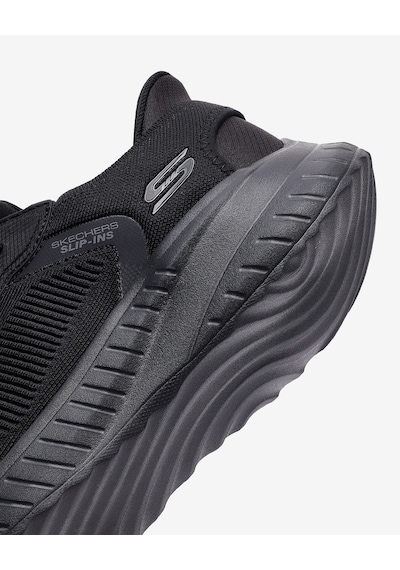 Skechers Bobs Squad Chaos Solıd Step Erkek Siyah Spor Ayakkabı 118312 Bbk Siyah