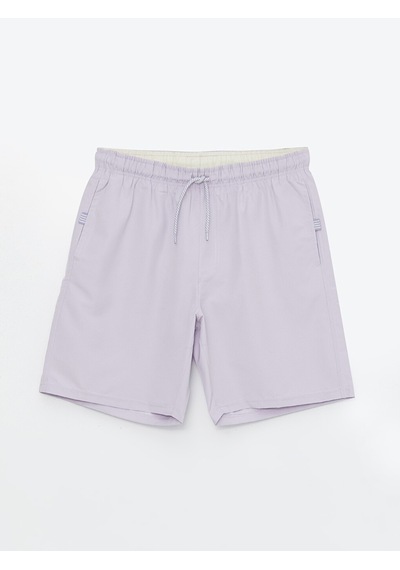 Lcwaıkıkı Classic Lila Kısa Boy Basic Erkek Deniz Şortu