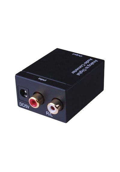 Analog To Digital Optik Tos Ses Dönüştürücü Rca