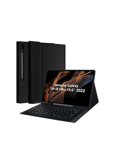 Samsung Galaxy Uyumlu S8 Ultra 14.6 İnç Klavyeli Tablet Kılıfı Bluetooth