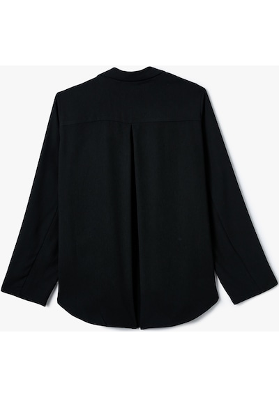 Koton Blazer Ceket Kruvaze Düğmeli Katlanabilir Kollu Rahat Kesim Siyah 4sak50021ew Siyah Koton Blazer Ceket Kruvaze Düğmeli Katlanabilir Kollu Rahat Kesim Siyah 4sak50021ew Siyah