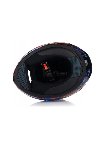 Ls2 Rapıd 2 Race Zombıe Fullface Motosiklet Kaskı Kırmızı Camlı Siyah