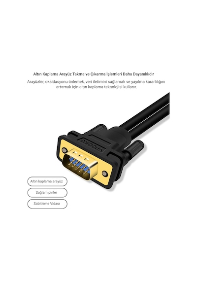 Veggieg V401 Vga To 2 Vga Çoklayıcı Splitter Y Kablo