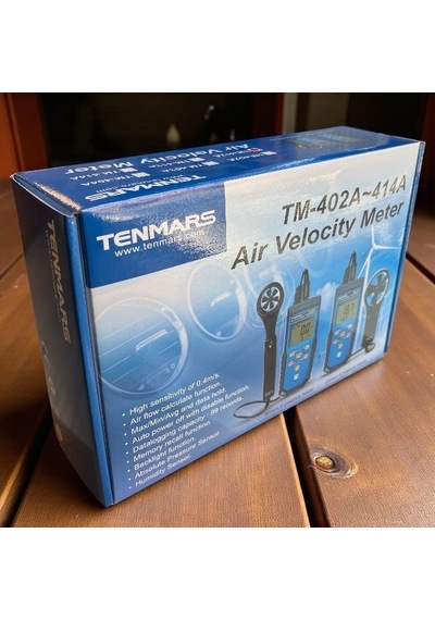 Tenmars Tm-412a Hava Hızı Ve Hava Debisi Ölçer