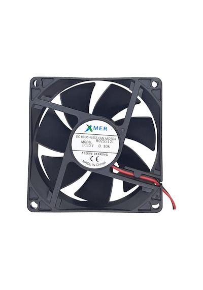 80X80X25Mm 12V 0.10A 2P Xmer  Fan