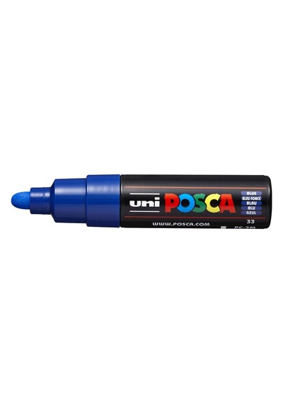 Uni Posca Pc-7M Boyama Markörü 4.5-5.5 Mm Mavi