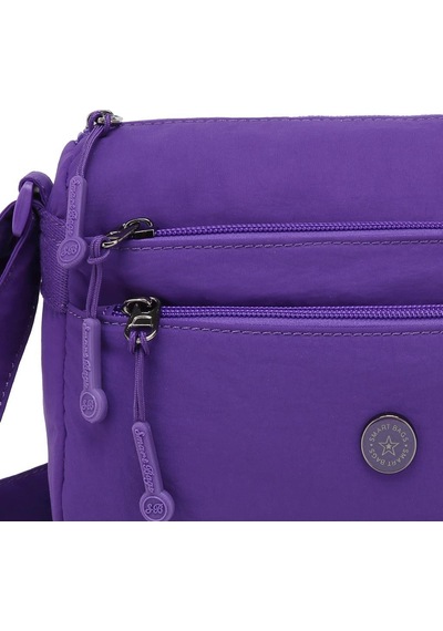 Smart Bags Mikro Poly Kumaş Postacı Kadın Çantası 1006 Mor