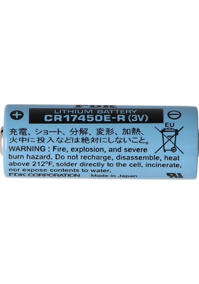 Lehim Etiketi Olmadan Sanyo Lityum Pil CR17450E-R Boyut A Standart
