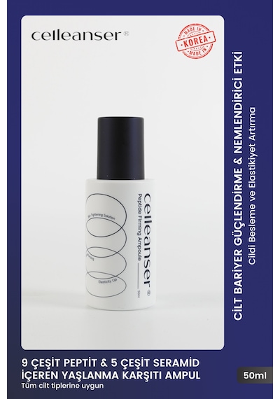 Celleanser Peptide Firming Ampul Serum 50 ML