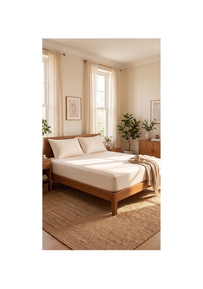 Çift Kişilik Lastikli Çarşaf Takımı 1 Lastikli Çarşaf 160 X 200 2 Yastık Kılıfı 50 X 70 Ekru - 717411501 Ekru Çift Kişilik Lastikli Çarşaf Takımı 1 Lastikli Çarşaf 160 X 200 2 Yastık Kılıfı 50 X 70 Ekru - 717411501 Ekru