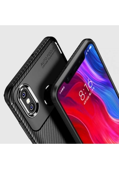 Xiaomi Mi Max 3 Kilif Karbon Silikon Case 389460787