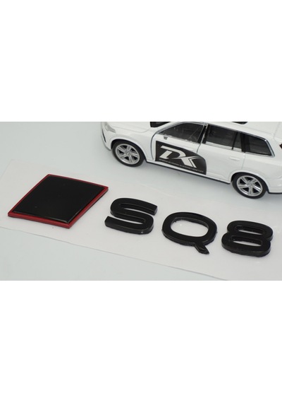 Dk Tuning Sq8 2025+ Bagaj Siyah Yazı Logo Arma Audi İle Uyumlu Bagaj Arma