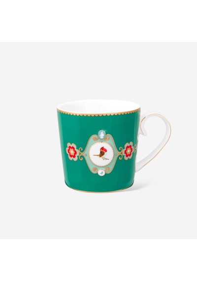 Yeşil Porselen Kupa 150 Ml