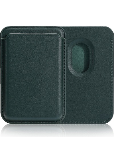 Magnetik Cardsafe Kartlık-koyu Yeşil Koyu Yeşil