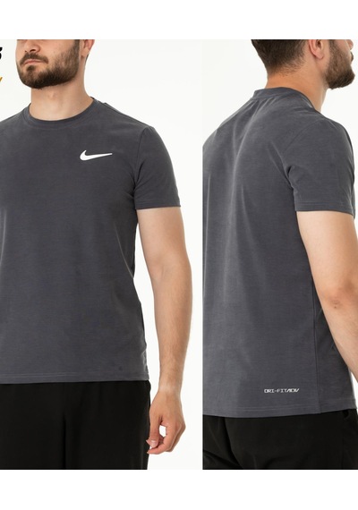 Nike Ef-4793 Erkek Tencel Polyester T-shirt Lacivert