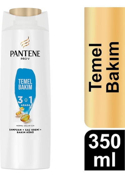 Pantene Temel Bakım 3'ü 1 Arada Şampuan 350 ML