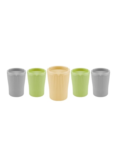 Plastik Ixora L Pure Küllük Gri Plastik Gri Yuvarlak