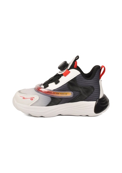 Siyah Geniş Kalıp Işıklı Unisex Çocuk Spor Ayakkabı 400 P