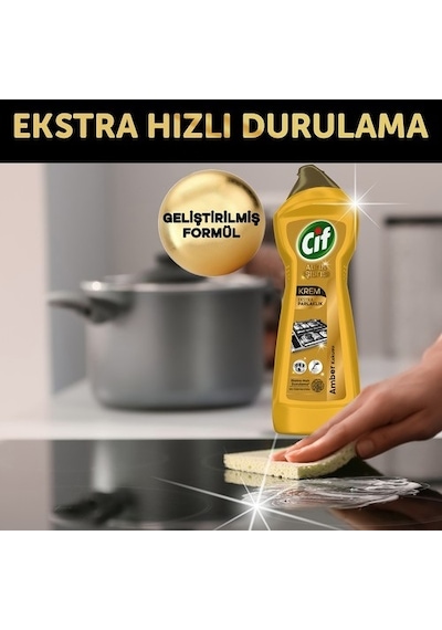 Cif Krem Altın Işıltısı 750 ML