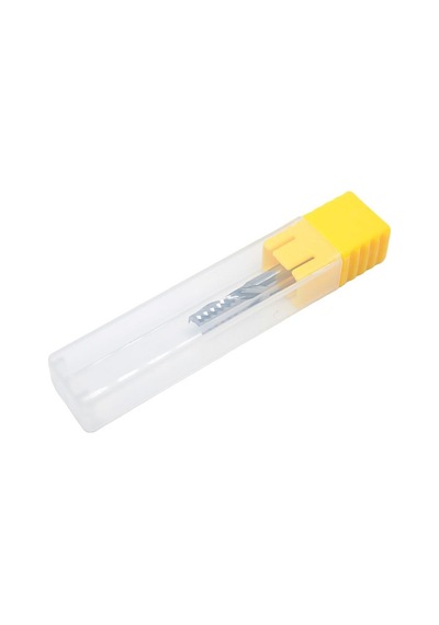 Gravür Tek Kenarlı Freze Bıçağı Spiral Akrilik Kesme 2x8mm