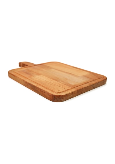 Ahşap Saplı Kesme, Sunum, Steak Tahtası 34 Cm Ahşap
