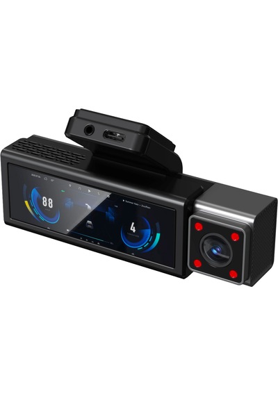 Onmi X13 Ön Ve Arka 4k+2k+2k 3 Wifi Dashcam 3 Kamera Araç Kamerası
