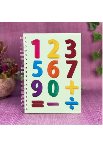 Defter Sticker,laptop Sticker Rakamlı Desen Pvc 48x33x0,5cm