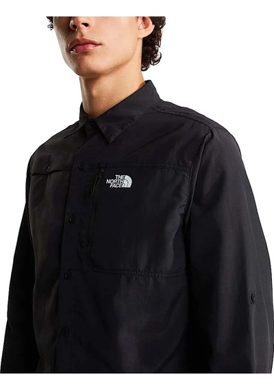 The North Face M Sequoia Ls Erkek Gömlek Siyah