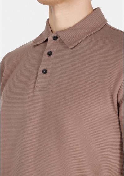 Colin's Colins Regular Fit Polo Yaka Düz Erkek Gri Kısa Kol Tişört Cl1073580 Q1.v2 Tpe Gri