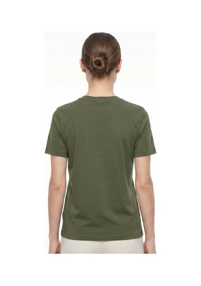 Goffra Kadın Vision Bisiklet Yaka Premium Kalite Yoğun Dokulu Pamuklu T-shirt Haki W101-r0220-05 Goffra Kadın Vision Bisiklet Yaka Premium Kalite Yoğun Dokulu Pamuklu T-shirt Haki W101-r0220-05