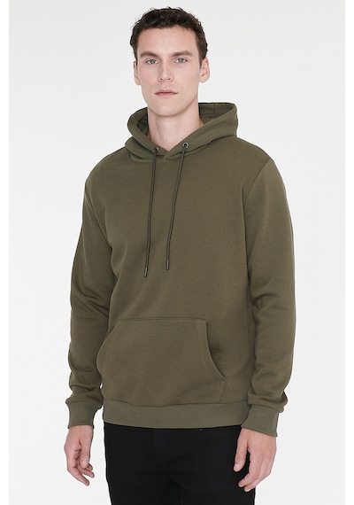 AC&Co / Altınyıldız Classics Erkek Haki Standart Fit Normal Kesim Kapüşonlu Kanguru Cepli Pamuklu Sweatshirt Haki AC&Co / Altınyıldız Classics Erkek Haki Standart Fit Normal Kesim Kapüşonlu Kanguru Cepli Pamuklu Sweatshirt Haki