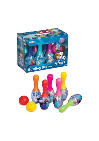Erkol 03074 Disney Karlar Ülkesi Frozen Oyuncak Bowling Seti