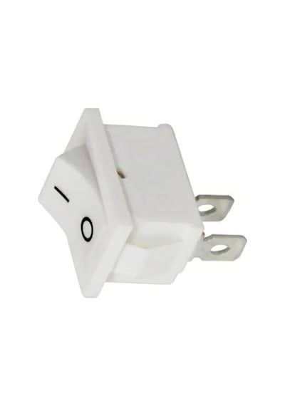 Powermaster Ic-125b-1 Mini Beyaz Işıksız On-off Anahtar