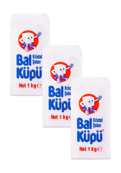 Balküpü Toz Şeker 3 x 1 KG