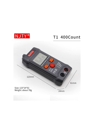 T1 Dijital Multimetre True Rms Ncv 600v Mini Cep El Tipi Voltmetre Ac Dc Voltaj Direnç Buzzer