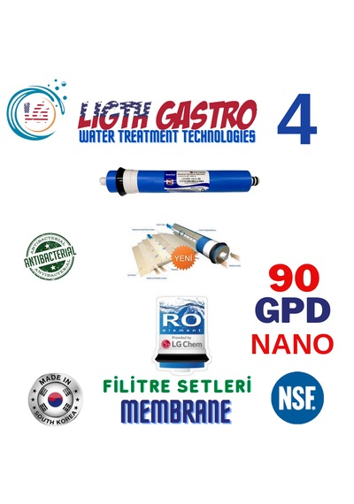 Light Gastro 12 Litre 7 Filtre 14 Aşama Su Arıtma Cihazı