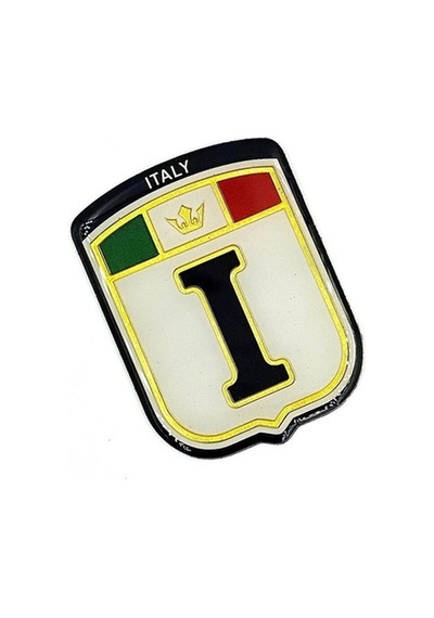 Etiketçilerin Vazgeçilmezi Arma Mini Aksesuar I Italy İtalya 3d Görünüm Sticker