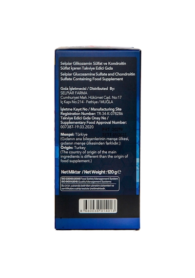 2 Adet Selpiar Glucosamine & Chondroitin Msm Boswelia+type II Col