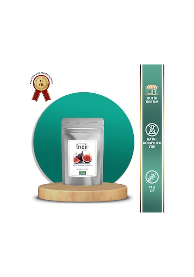 İncir Kuru Meyve Cipsi Dondurularak Kurutulmuş Freeze Dried 30 G