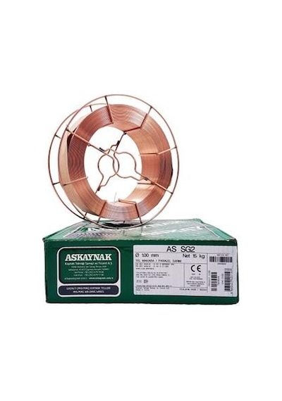 Askaynak As Sg2 Gazaltı Kaynak Teli 0,8Mm 15Kg