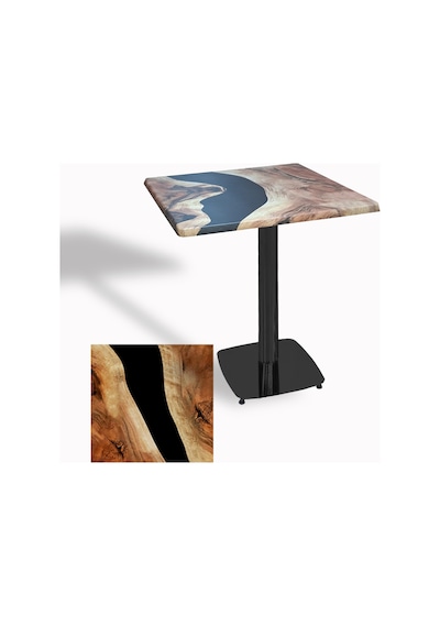 Tokyo Kare Masa Esb 70x70 Cm - Werzalit, Wermodin Ve Allzalit Tabla - Epoxy Çok Renkli Tokyo Kare Masa Esb 70x70 Cm - Werzalit, Wermodin Ve Allzalit Tabla - Epoxy Çok Renkli