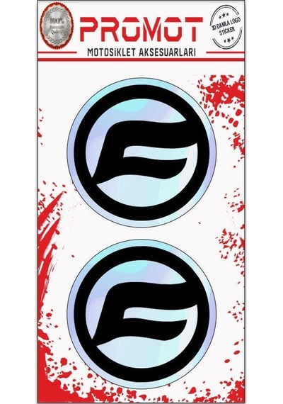Cf Moto Hologram Damla Logo Diğer